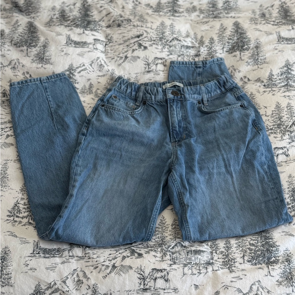 Garcia Paperbag Waist Stretch Jeans | Approx Size 28–30 | Made in Turkey